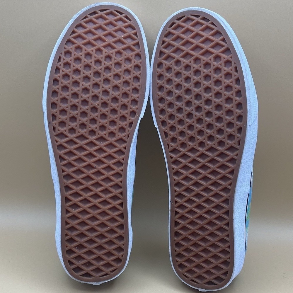 Vans Doheny Pastel Tie Dye Paint Splatter Skate Shoes -‎ Women's Size 9 USED - Picture 7 of 8